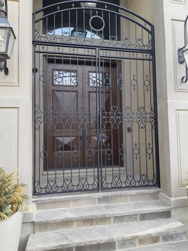 Decorative gates, front door gates