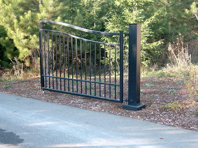 Driveway gate, iron gate, metal gate, custom gate